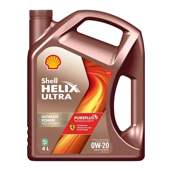 SHELL HELIX ULTRA SN0W20SN A753 Size 4L